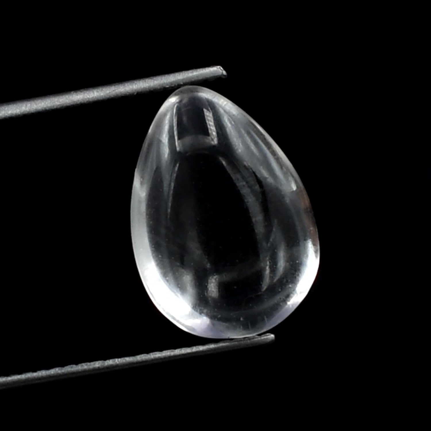 5 Pcs Natural Crystal Quartz Stone Beads for Jewelry Making Pear Briolette 10x14 mm Smooth Plain Polished Gemstone Pear Cut Price Per Set Supply