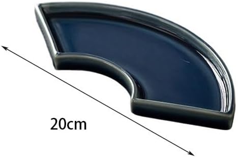 Tray Chinese Tea Snack Tray Small Exquisite Cakes Tray Wedding Dessert Table Decoration Tray Serving Trays(Gray,F)