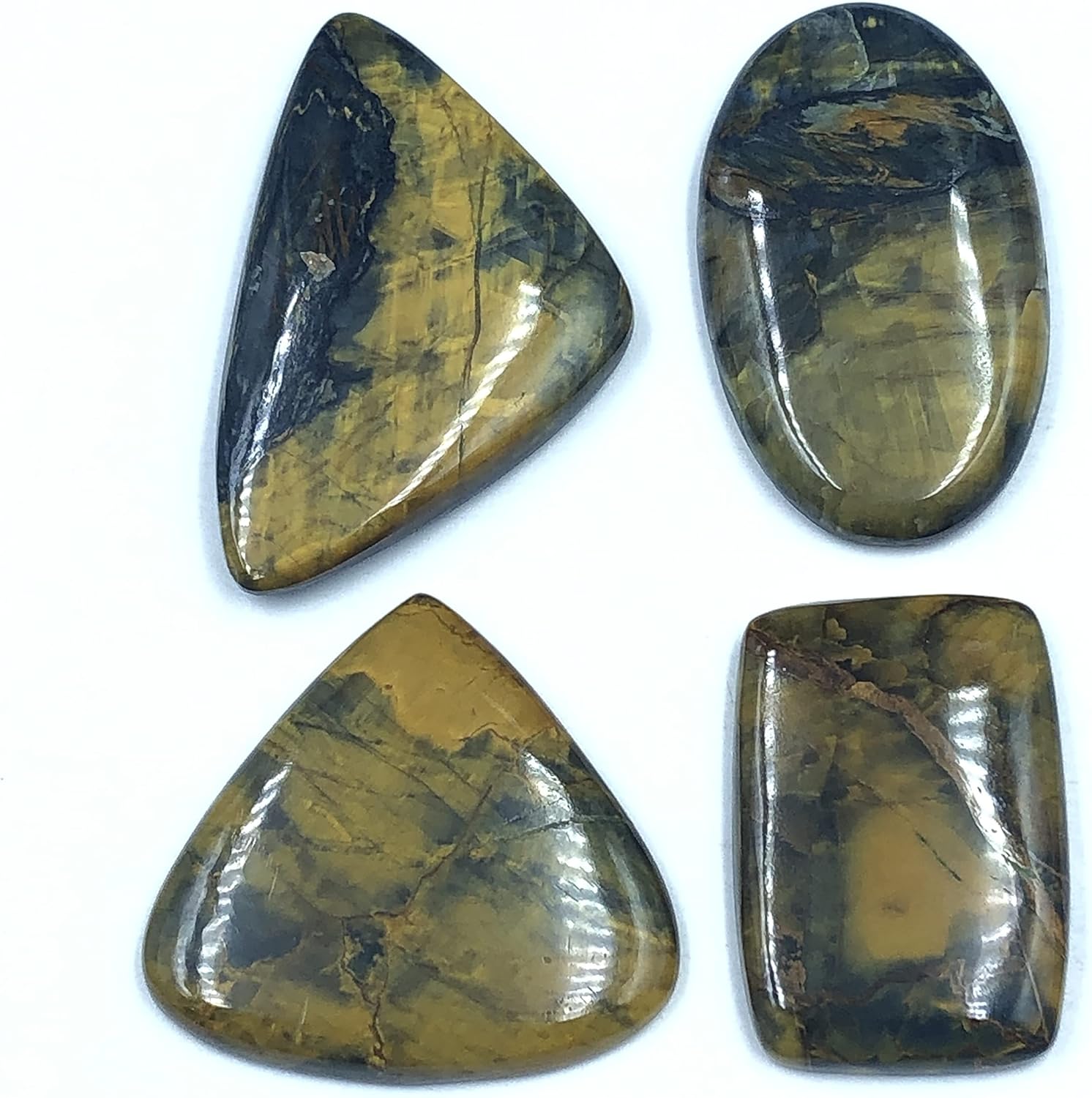 Natural PILBARA JASPER Gemstone Loose Cabochon Lot For Jewelry Making, Loose Gemstone For Ring, Earring & Pendant Necklace, Jewelry Making Cabochons, Healing Gemstones