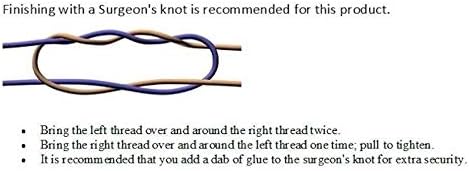 25 Meter Spool Clear No Fray Stretchy Elastic 2mm POWERCord with 21.5 Pound Test