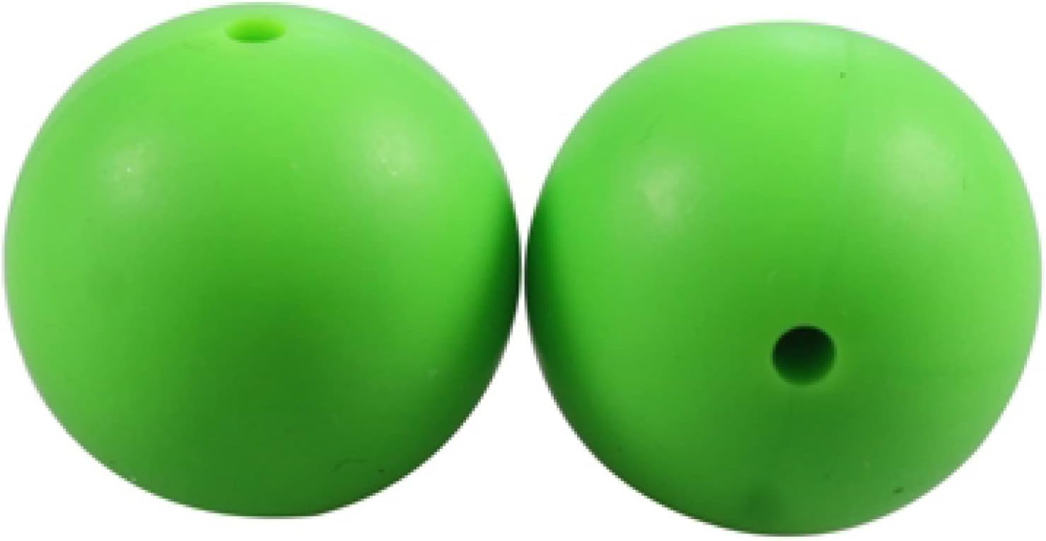 10mm 12mm 15mm 20mm Colorful Soft Silicone Beads Handmade Making Kits DIY Bracelet Necklace Pendant Women Jewelry Loose Beads 200 Pieces (12mm Navy Blue)