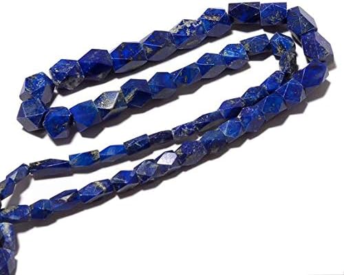 Faceted Lapis Lazuli Beads, Rose Cut BaHIGHel Beads, Lapis Beads, 7mm to 10mm Beads, 9 Inch Code-HIGH-50429