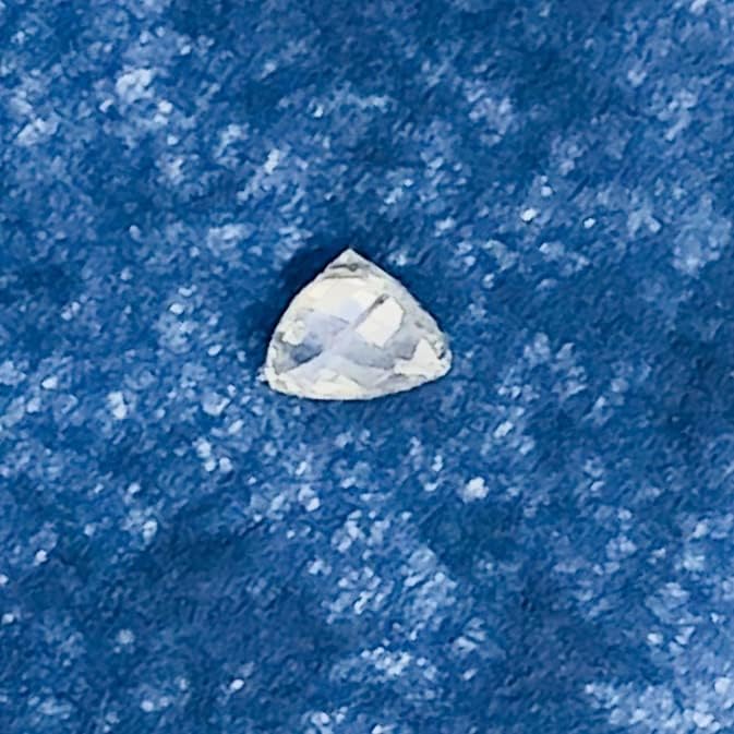 0.24cts Natural White Diamond Tabiz Briolette Bead 10617D for Jewelry Making