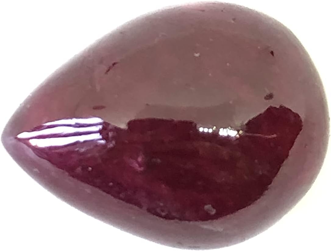 28.35 Ct Deep Red Ruby Pear Shape Cabochon Size 20x15 mm Attractive Unique Quality Most Popular Loose Gemstone Best For Making Jewelry Pendant/Ring