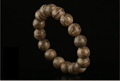GLW Tarakan 12 Mm Japa Mala Meditation Wild Agarwood Aloewood Prayer Beads #3255