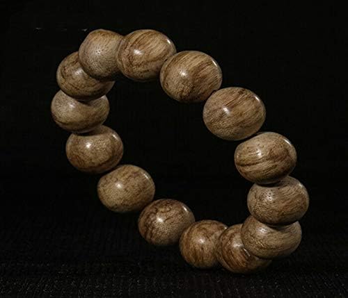 GLW HaiNan 15.7 Mm Mala Meditation Wild Agarwood Aloewood Prayer Beads #4783