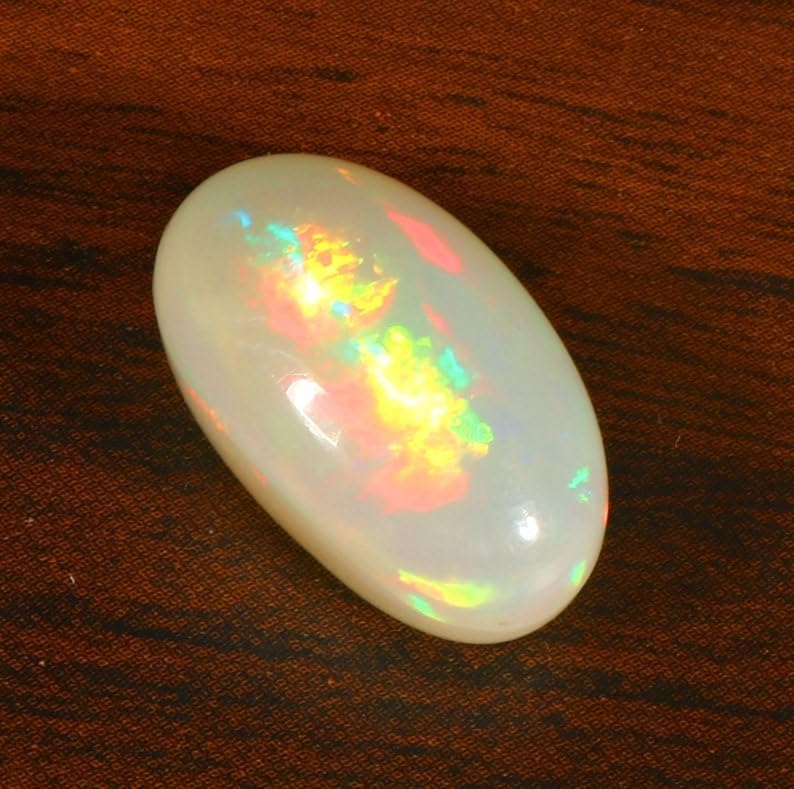 19X11X10 MM Ethiopian Opal, Cabochon AAA Quality Ethiopian Opal, OVAL Cabochon Ethiopian Opal Cabochon Natural welo opal multi fire opal loose Gemstone For Jewelry Making