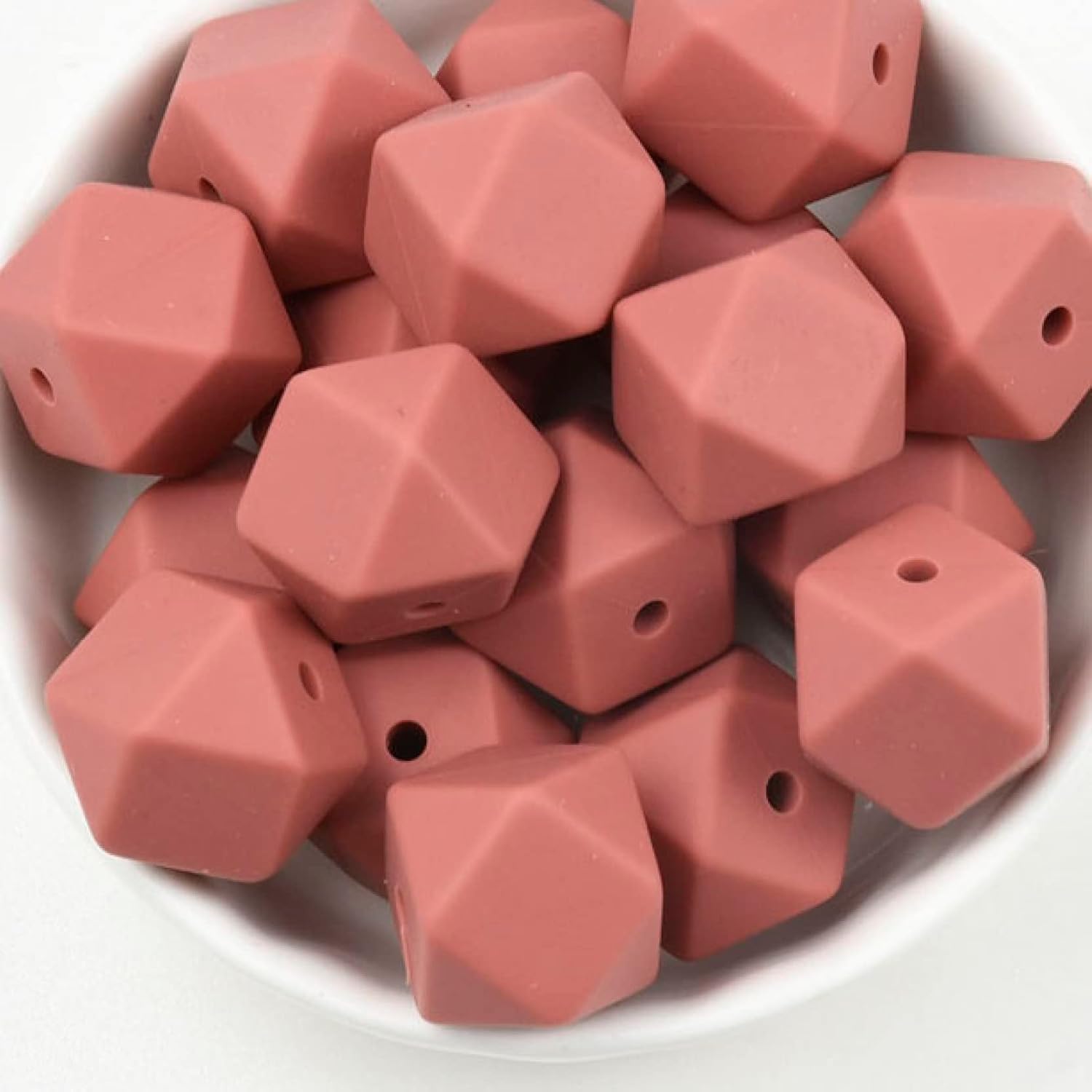 Silicone Beads Bulk Variety for Keychain Making 19mm 15mm Round Silicone Beads DIY Necklace Bracelet Beads Set for Crafts Bracelet Jewelry 10 Pieces (29)