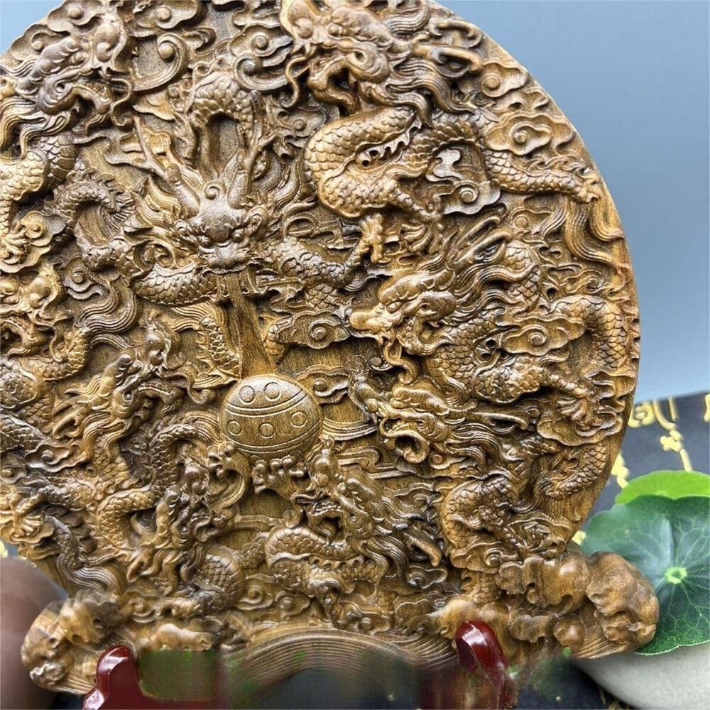Agarwood Cambodia Agarwood Domineering Hand Carving Dragon Agarwood Furnishing Decoration