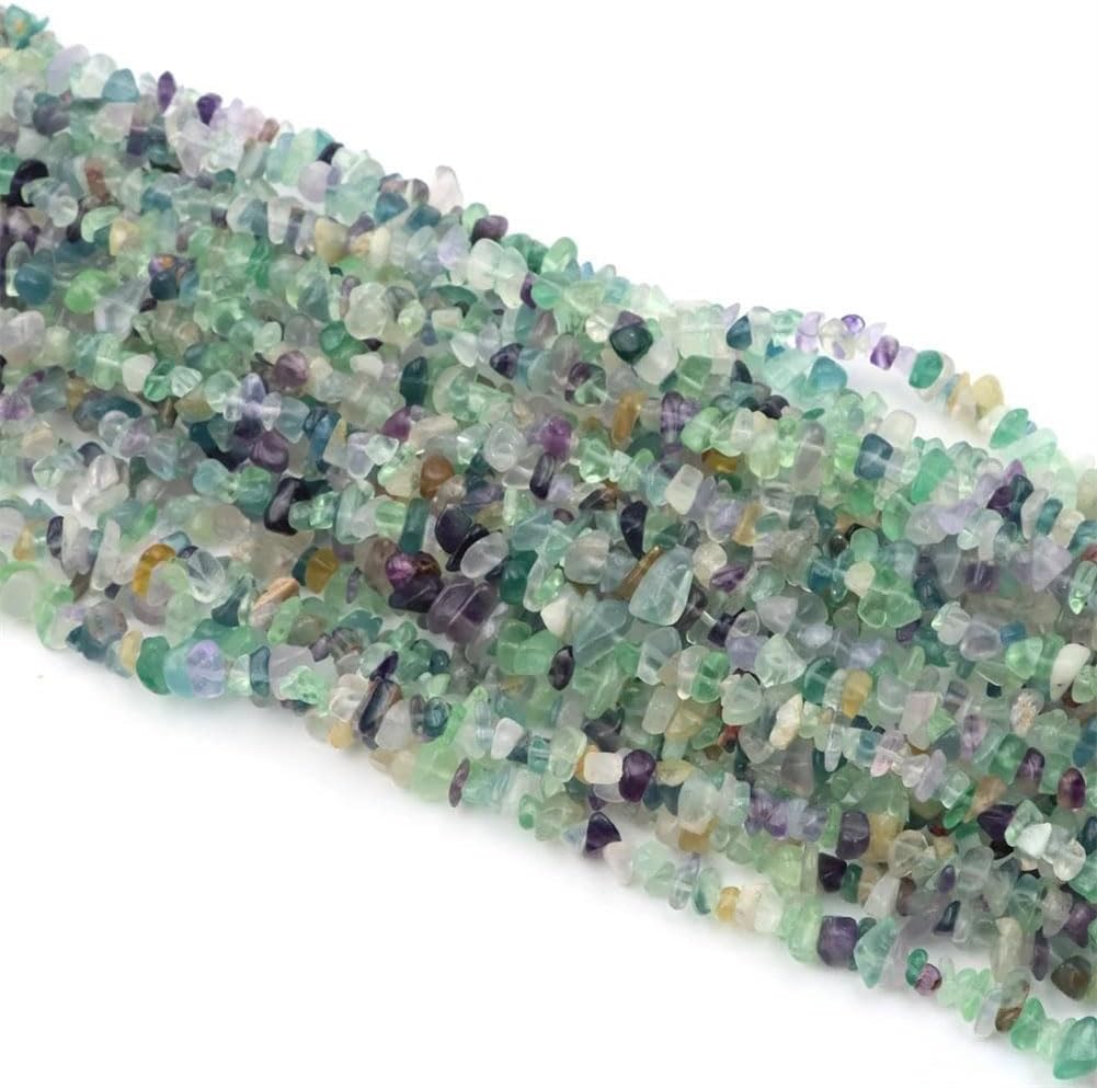 Natural Crystal Chips Gravel Stone Beads for DIY Jewelry Crafting, Necklace & Bracelet Making