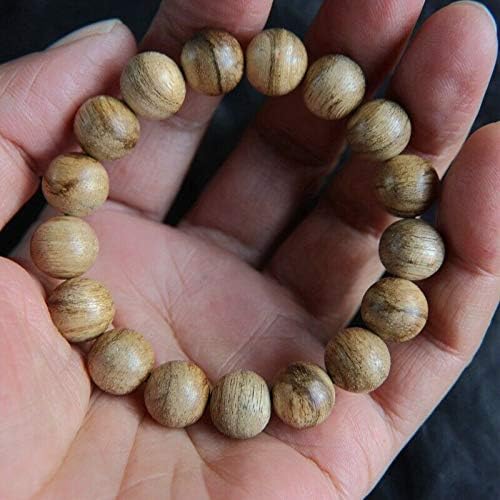 GLW Indonesia 10 mm Wild Agarwood Aloewood Mala Meditation Prayer Beads #1550