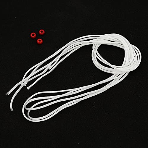 Kendama Replacement Thread Kit, 3 Strands (Approx. 19.7 inches (50 cm), 3 Beads, Instructions Included (English Language Not Guaranteed)