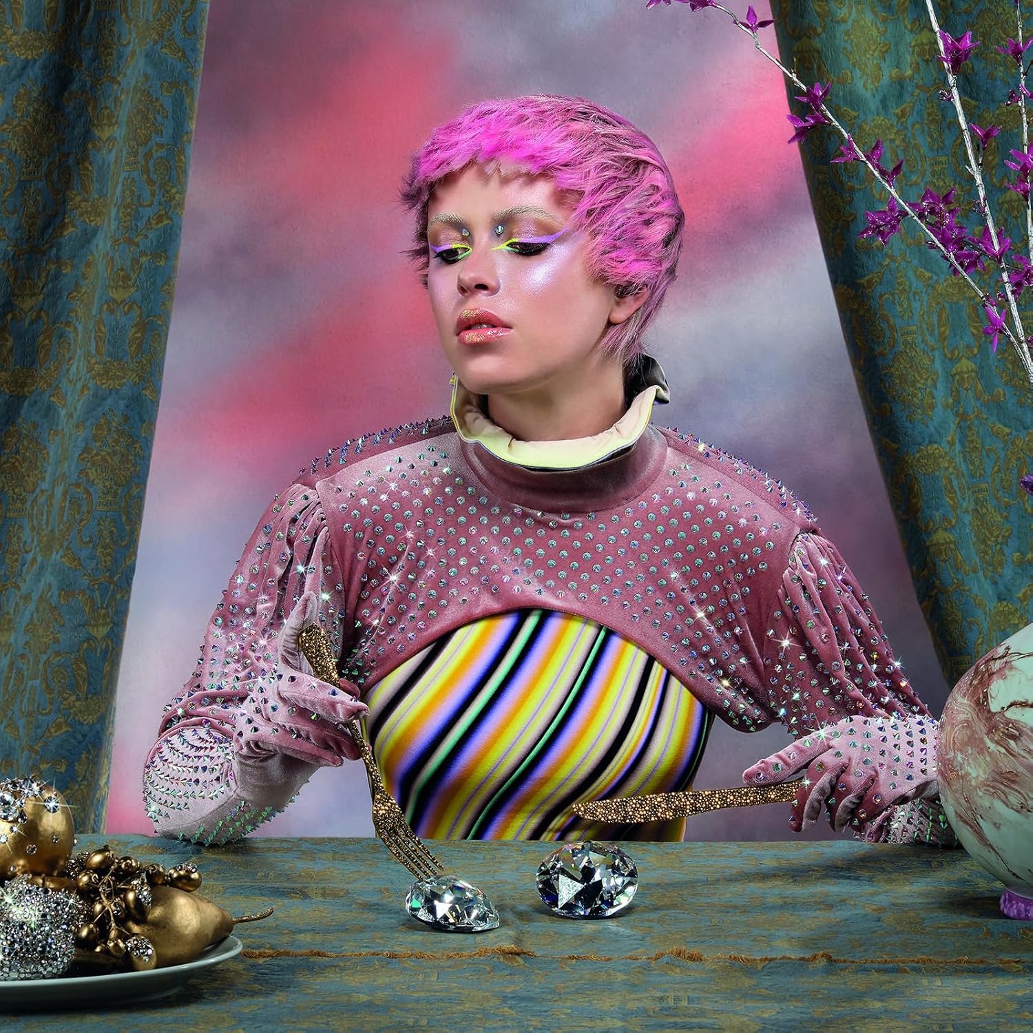 144 Pieces SS29 Preciosa Maxima Czech Spike Cone Hotfix, Crystal