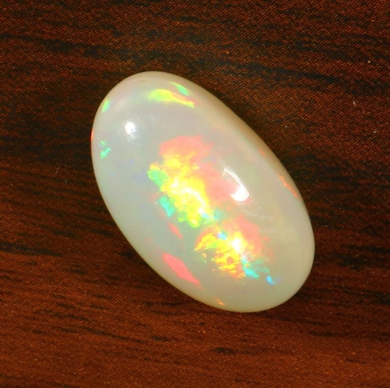 19X11X10 MM Ethiopian Opal, Cabochon AAA Quality Ethiopian Opal, OVAL Cabochon Ethiopian Opal Cabochon Natural welo opal multi fire opal loose Gemstone For Jewelry Making