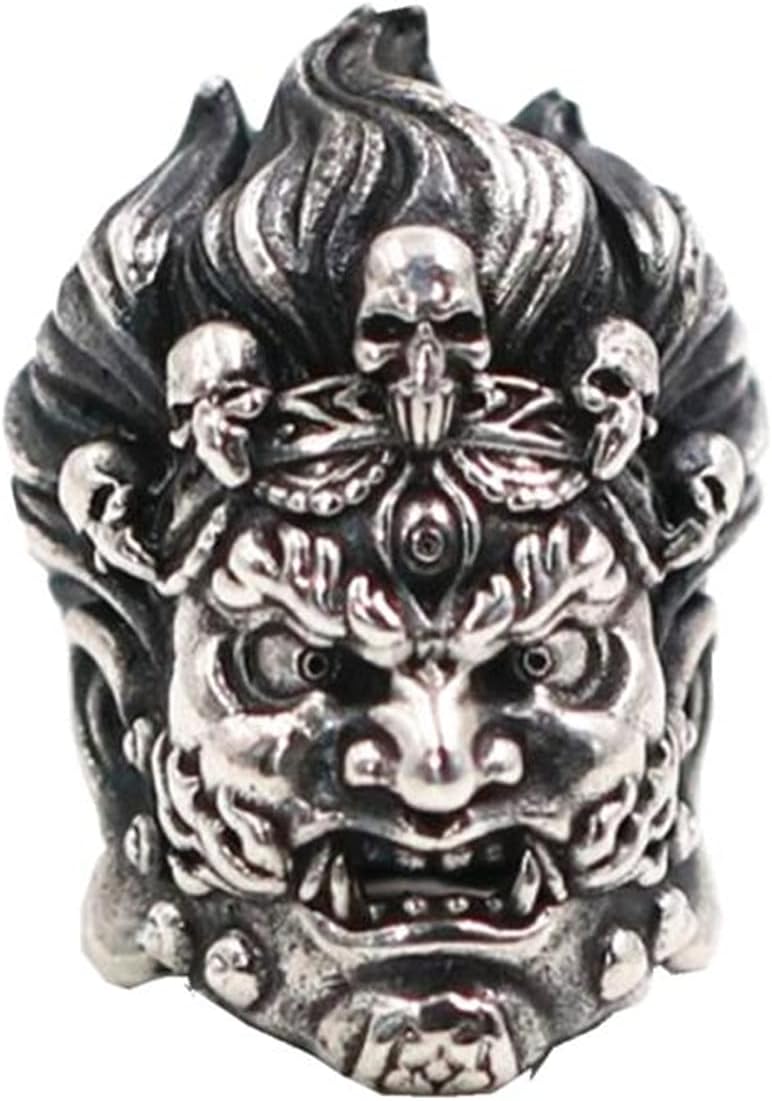 Buddhism Mahakala Figure Lucky Lanyard Bead Charms Parachute Paracord Cord beads Pendant for Keychain Zipper Pull Bracelet