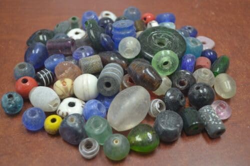 300+ PCS Assorted Mix Bulk Random Glass Beading Beads 3 LBS #08 Fast Free Supply