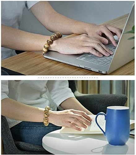 GLW Malina Wild Agarwood Aloewood 15mm Mala Prayer Beads Japa # 4913