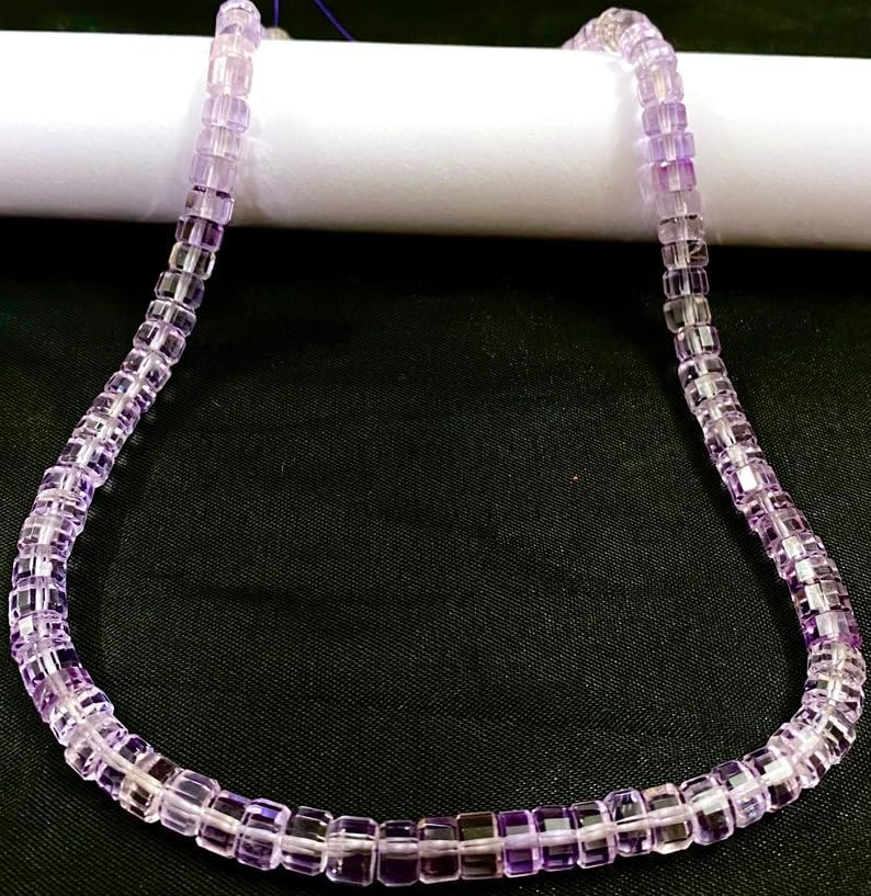 Natural AMETHYST rondelle Faceted Beads 4X6 16 inch long string jewelry making gemstone beads for necklace bracelet