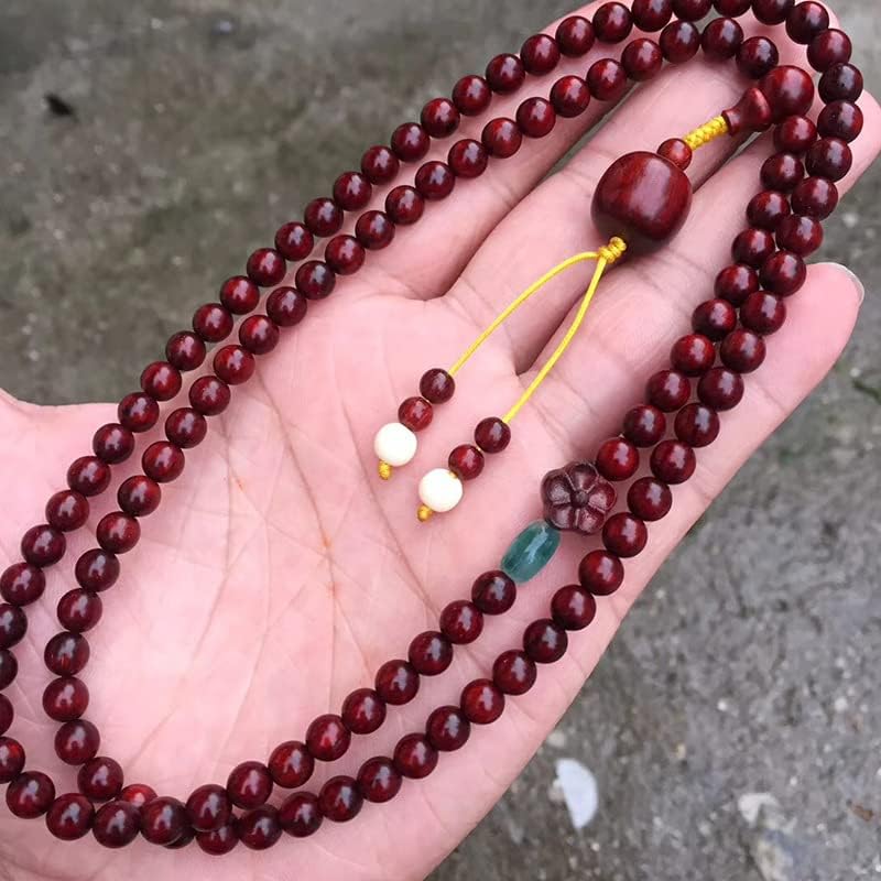 xiexuelian 小叶紫檀【一生一世】0.6 * 108颗带星 珠子圆润饱满光滑细腻(小叶紫檀一生一世款8MM)