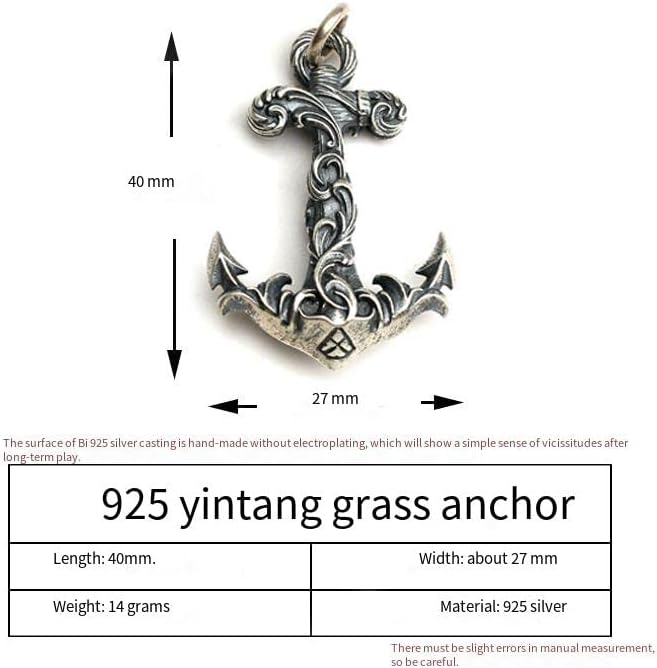 Brass Tang Grass Boat Anchor EDC Bead DIY Paracord Keychain Bead Bracelet Accessories Bead,Necklace Pendant Bead,Lanyard Bead,Brass Charms