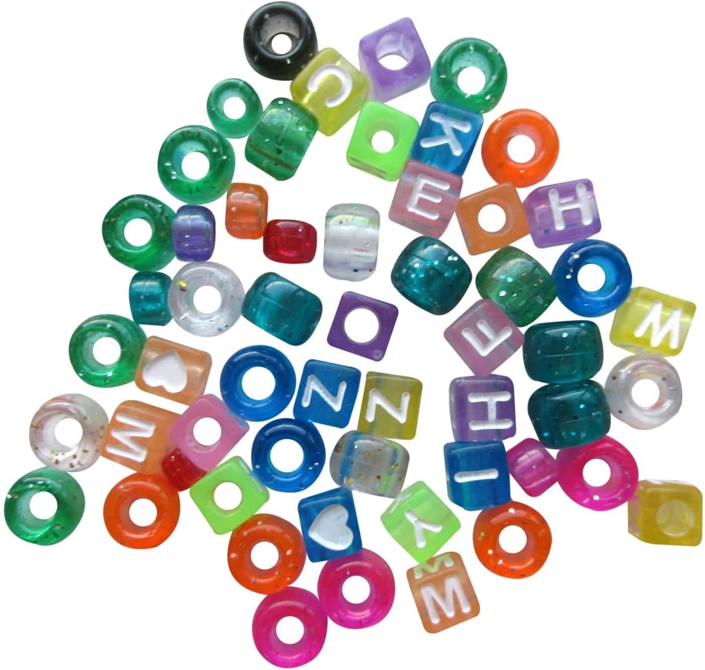 Creatology Alphabet Glitter Bead Mix, 12 Packs: 340 ct. (4,080 Total)