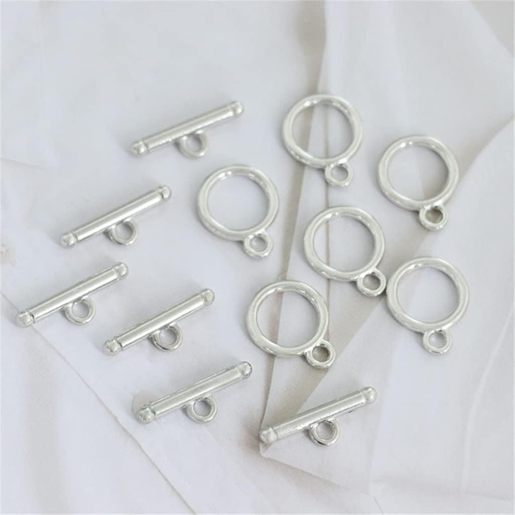 Silver Sweet Spicy Wind Circle Dangle Alloy Earrings DIY Handmade Material Accessories(E)