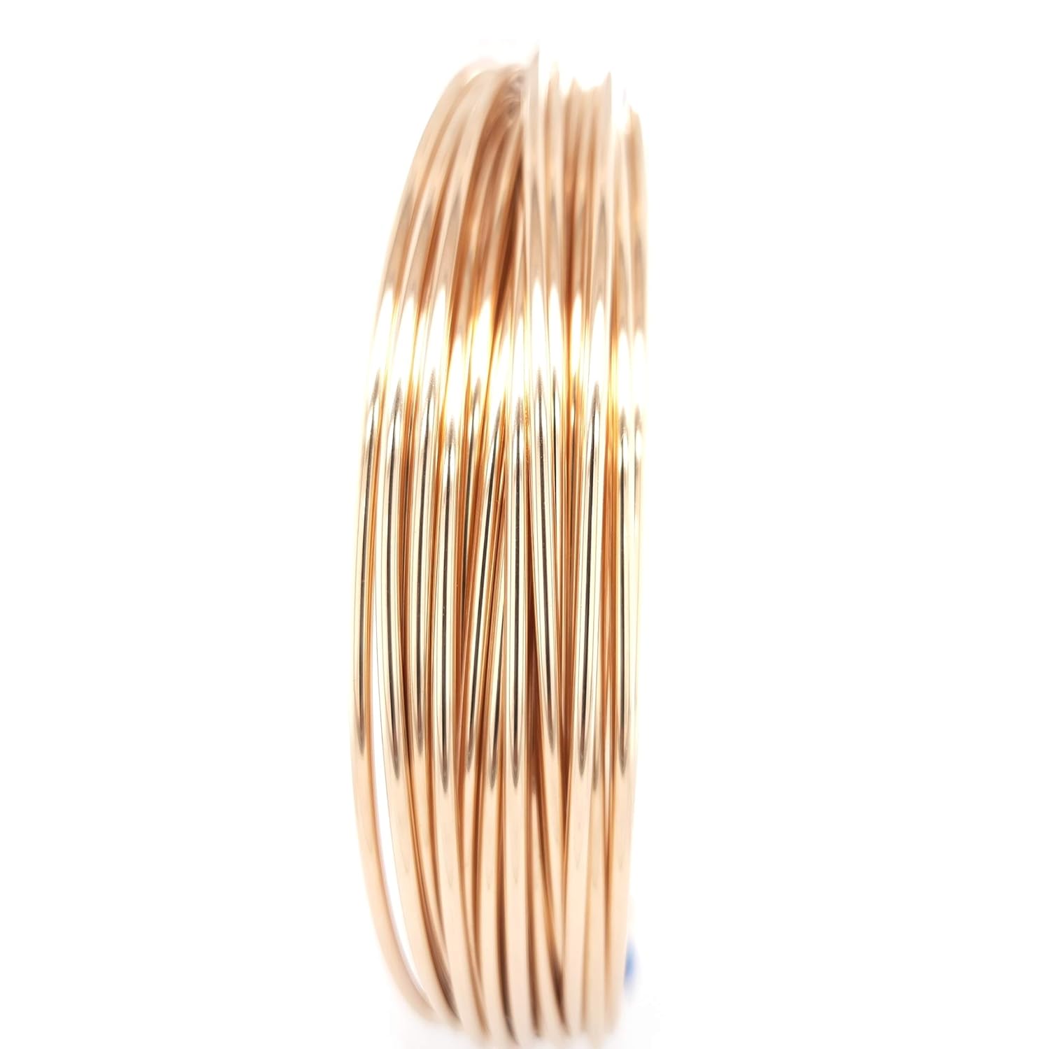 12 Gauge, 14/20 Yellow Gold Filled Wire (Round) Dead Soft 14K Gold Filled Made in USA - 1 Ounce (3FT) by CRAFT WIRE
