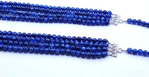 kyanite smooth round beads size 6 mm natural finest 4 strand