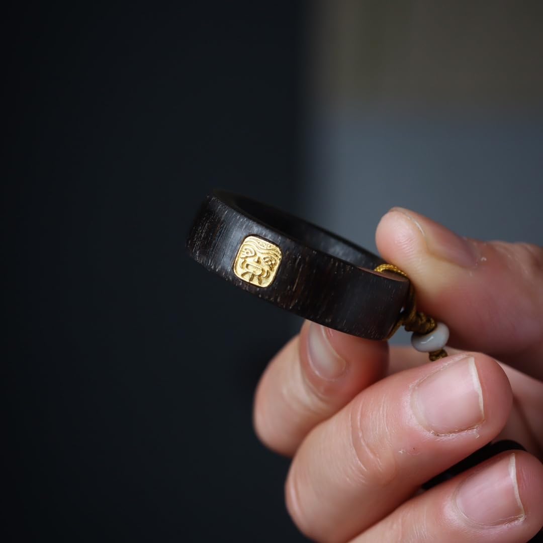 Vietnamese Nha Trang White Agarwood 8mm*108 Beads with Running Ring Inlay Bracelet Sink-Grade (6mm*108 Beads)