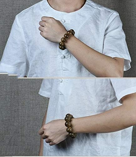 GLW Kalimantan Wild Agarwood Malas Meditation Prayer Beads 17mm #4891