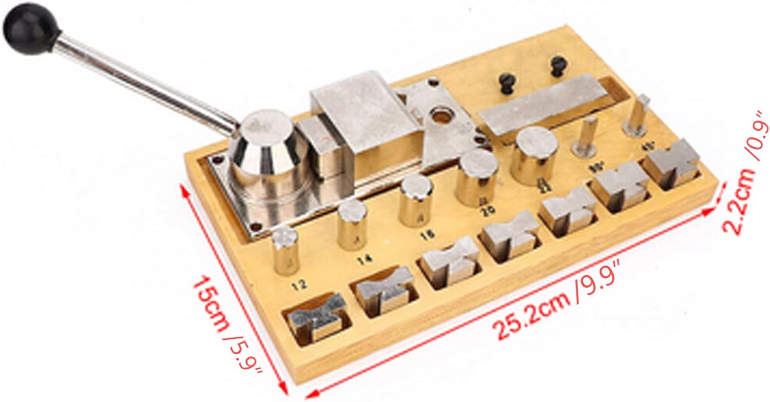 GDAE10 Jewellery Making Kit, Ring Bending Tools Set Earring Ring Bender Machine Hand Beading Supplies Crafts Maker US Professional