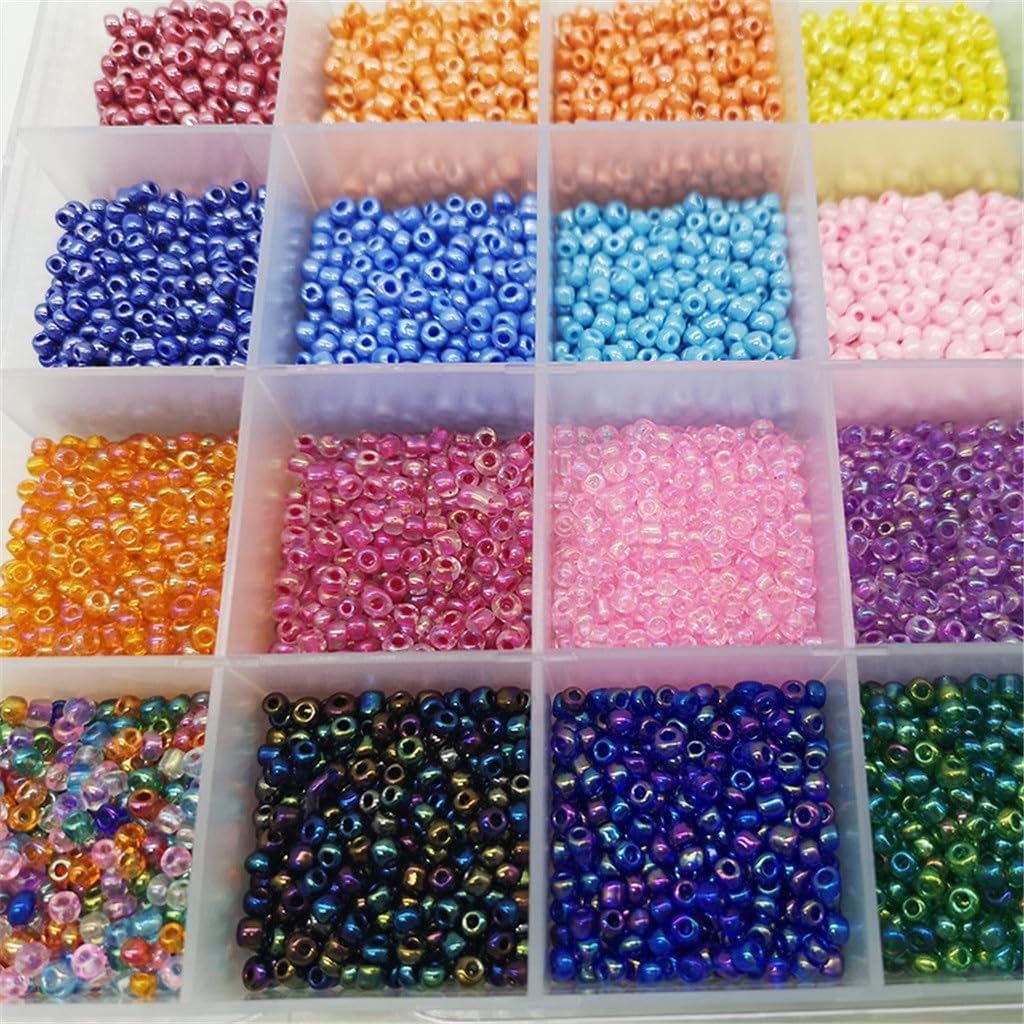 24 Grid Polymer Clay Sheet Set Gradient Color Slices Flat Round Beads