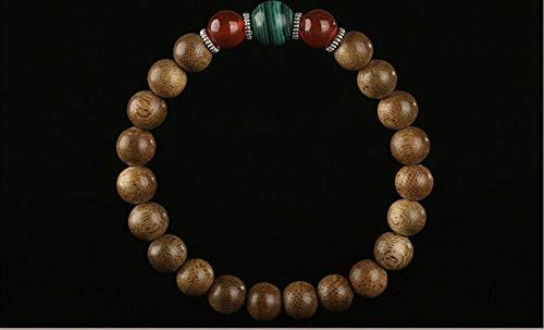 GLW Indonesia Genuine Wild Agarwood Aloewood Malas Meditation Prayer Beads 7mm #4947