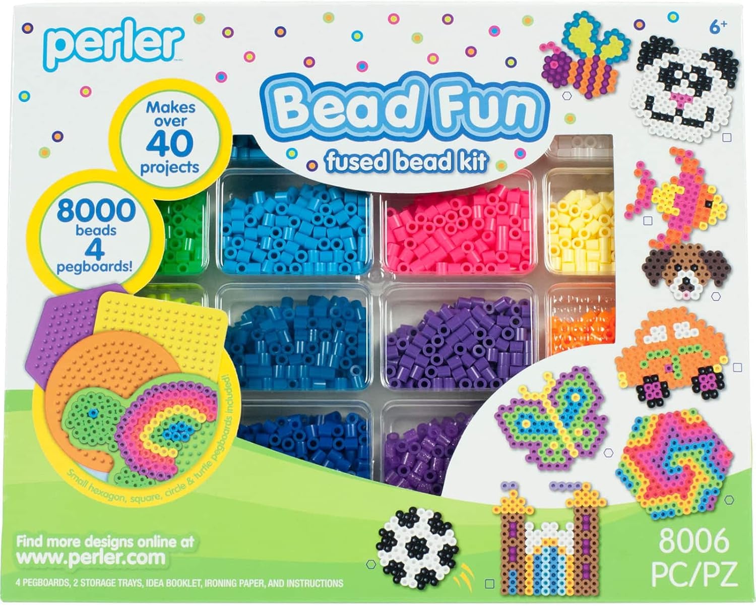 Perler 6 Pack: Bead Fun Fused Bead Kit