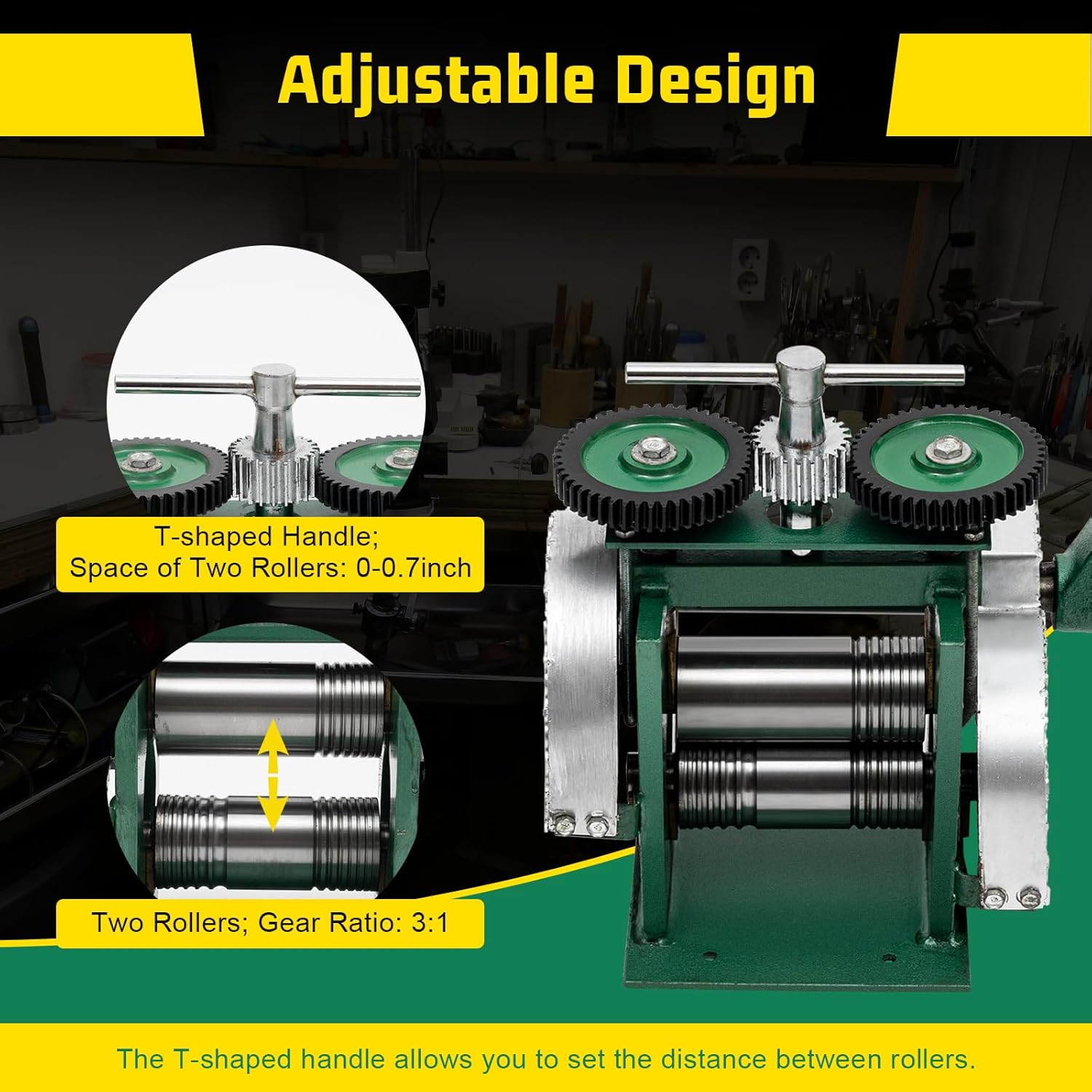Sootvp Manual Rolling Mill Machine - 4.7