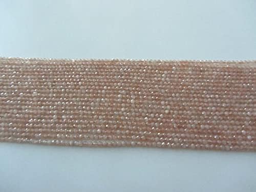 5 String Natural Peach Moonstone 14