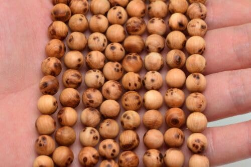 Generic 8MM Genuine Aromatic Sandalwood Thuja Sutchuenensis AAA Round Beads 35