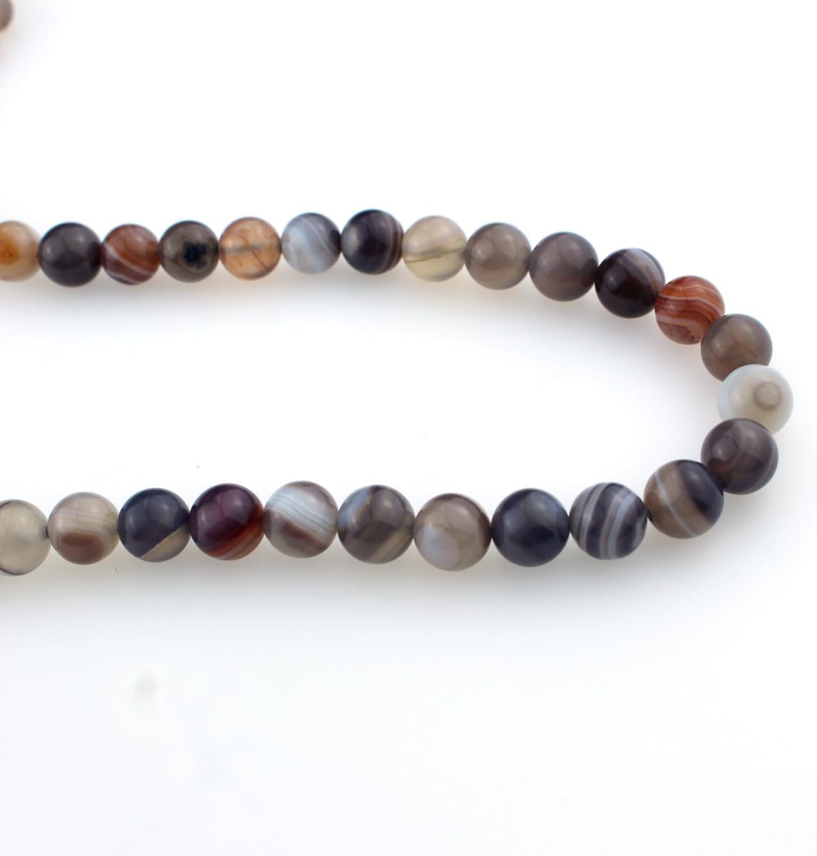 Muslims Islamic Dhikr Tasbeeh Tasbih Prayer Beads, 99 Agate Beads with Tassel