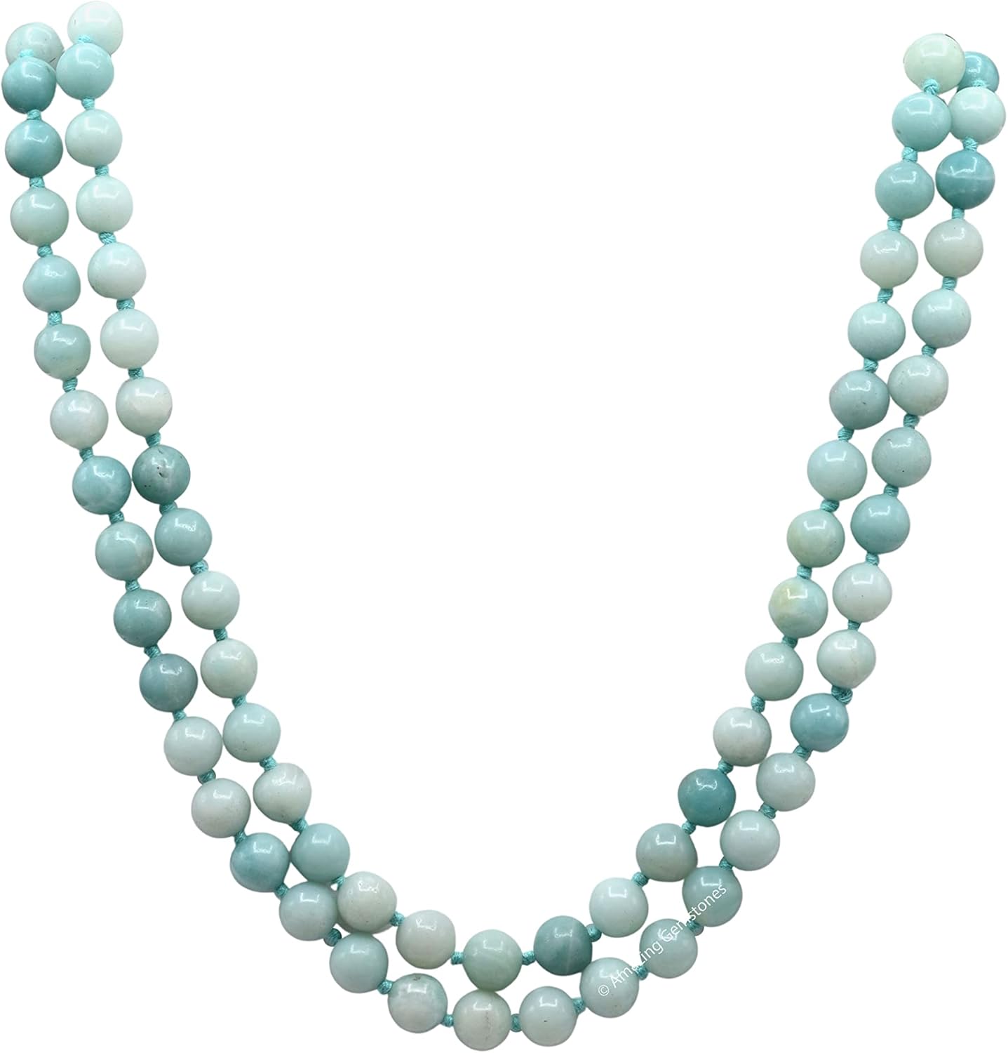 Amazing Gemstone Japa Mala 108 Prayer Beads Necklace and Wrist Mala Bracelet for Meditation