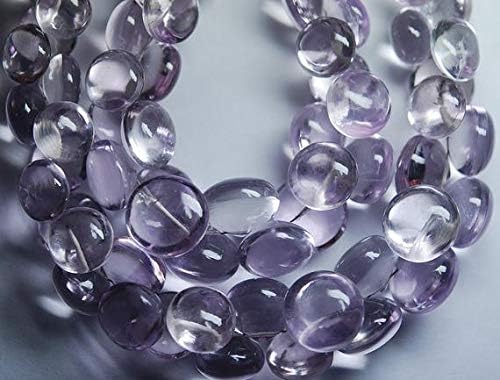9 Inch Strand,AAA Quality-Pink Amethyst Smooth Onion Shape Briolettes 13-10mm Size Code-HIGH-55174