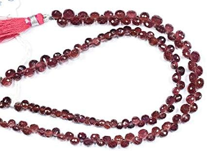 5 Strands AAA 10x25mm 15 Matched Pairs High Polished Deep Purple Amethyst Quartz Microfaceted Large Pear Briolette Beads Code-HIGH-58904