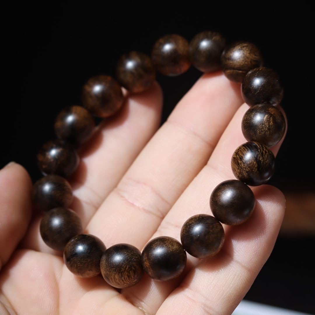 Vietnam Nha Trang White Agarwood Burl Old Material Sinking Grade 12mm*17 Pieces Impressive Jade-like Full Grain