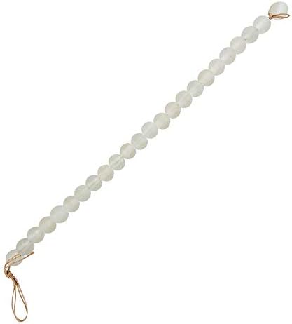 47thmain Clear Glass Decor Beads (Pack of 2)