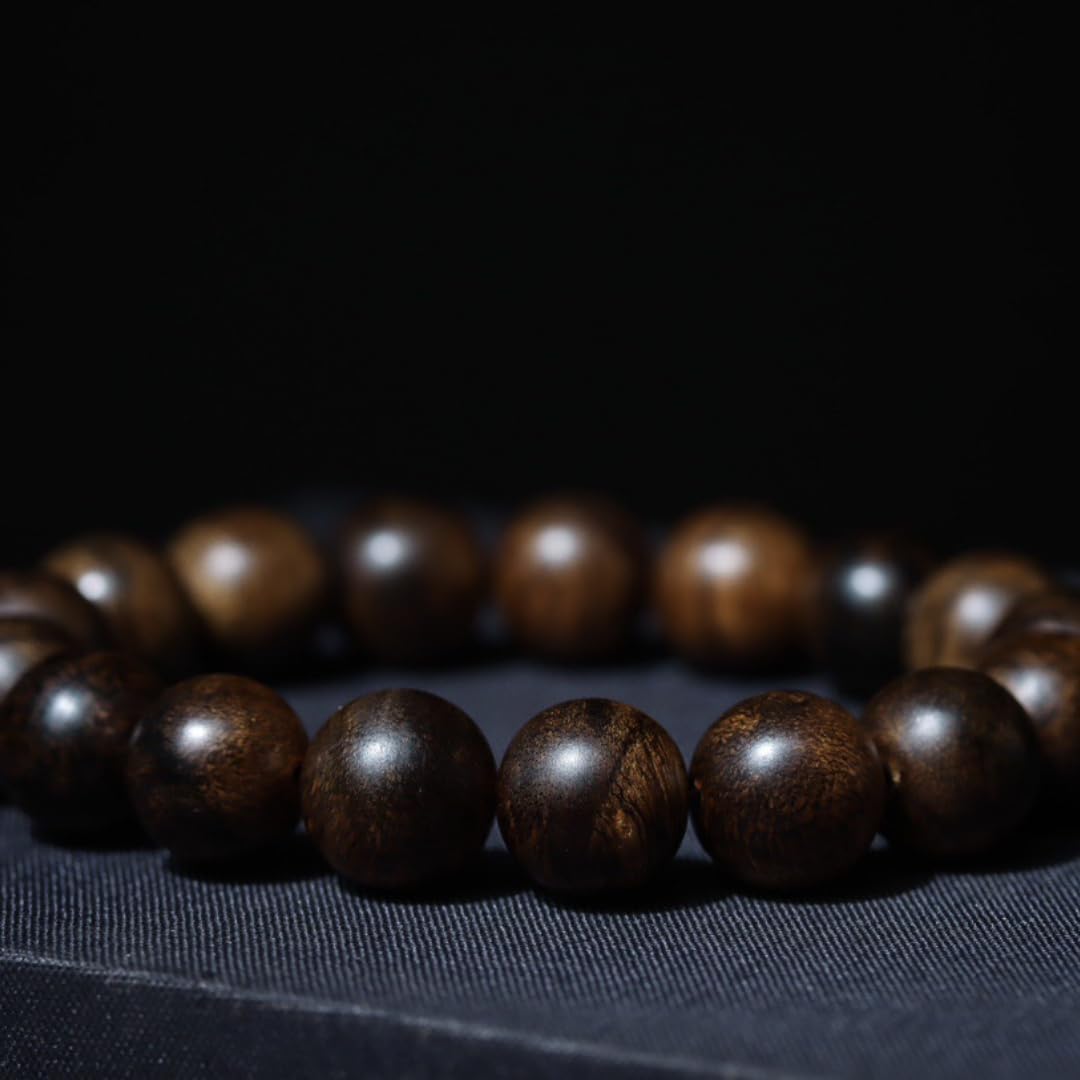 Vietnam Nha Trang White Agarwood Burl Old Material Sinking Grade 12mm*17 Pieces Impressive Jade-like Full Grain