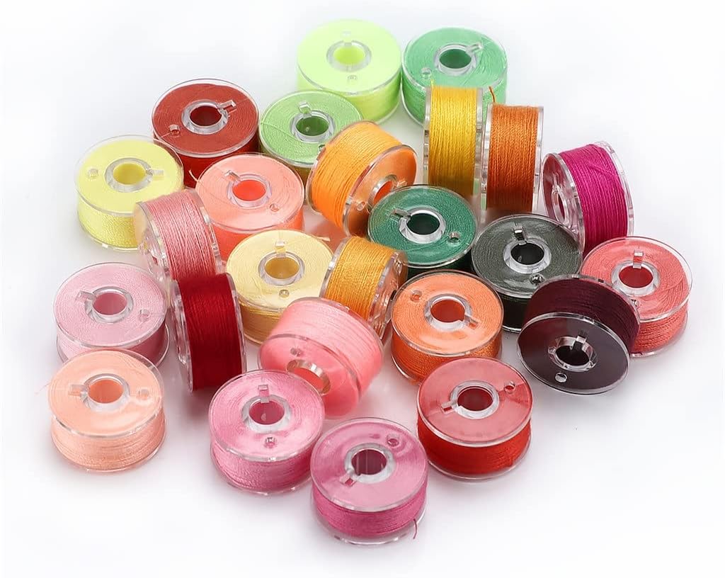 25pcs/Set DIY Crystal Beading Cord Seed Beads Cord String Beading Thread for Jewelry Making Supply Bead Thread (Color : As Shown Size : One Size)