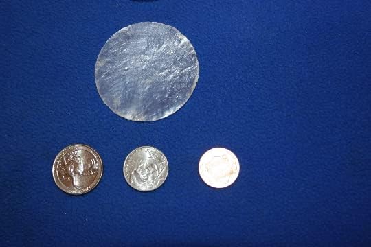 1st Quality Capiz Rounds 3 Inch, Pack of 100 - CPZ-3