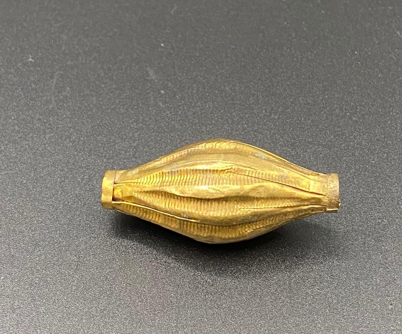 Handcrafted Afghan Silver Gold Plated Bead 43x20mm – 9.18 g Antique Nepalese Tibetan Jewelry Bead for Necklace & Bracelet Making, Ethnic Boho Vintage for DIY Jewelry Design (20)