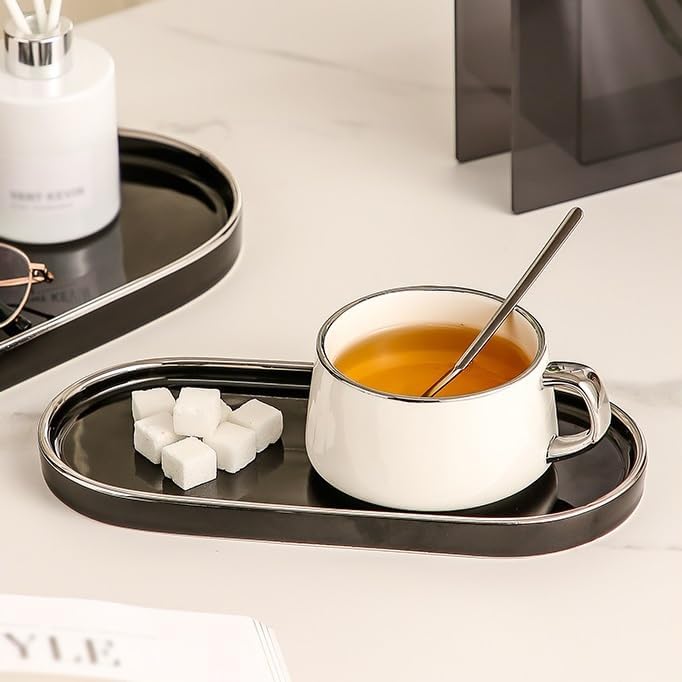 Cafeteria Tray Hotel Bathroom Toilet Toilet Storage Tray Face Wash Basin Wash Basin Cosmetics Aromatherapy Storage Tray Serving Trays(C,Medium)