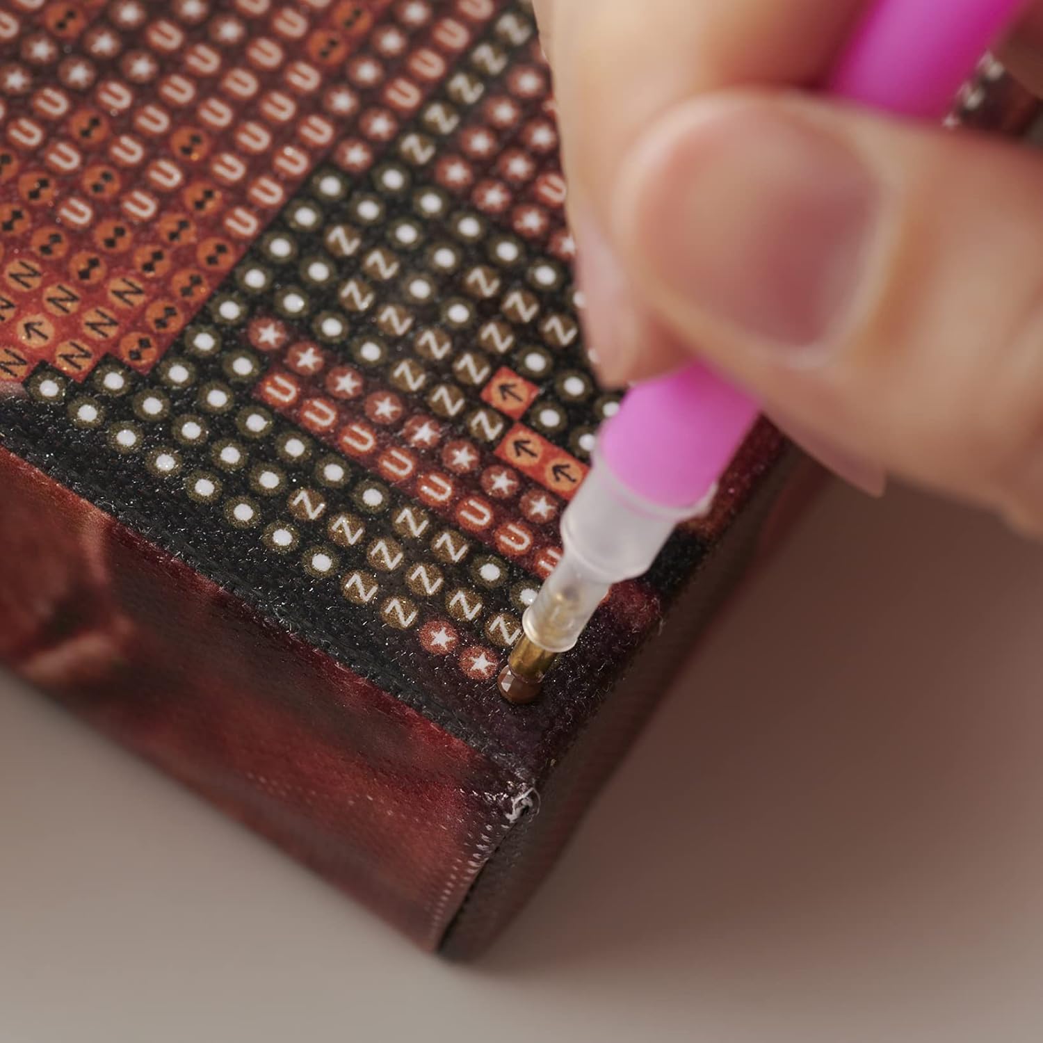 Tokyo Koeki 10-3297 Diamond Fix Autumn Flowers, Size S, Approx. 15.7 x 11.8 inches (40 x 30 cm)