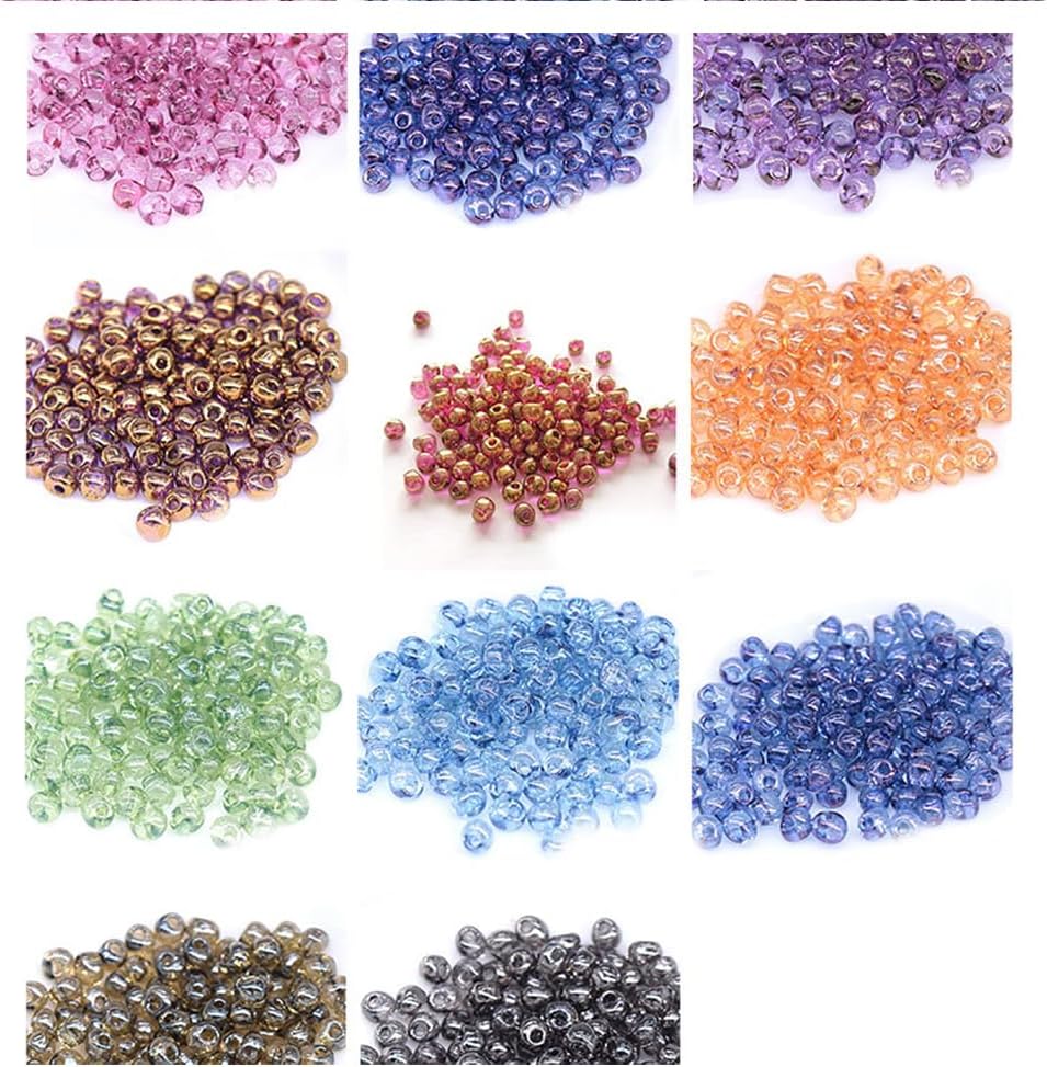 30PCS Glass Beads, with Elegant Effect,can be Used As DIY Decorative Materials for Clothing Art,Hat Decoration, Jewelry Clasps.(Transparent)